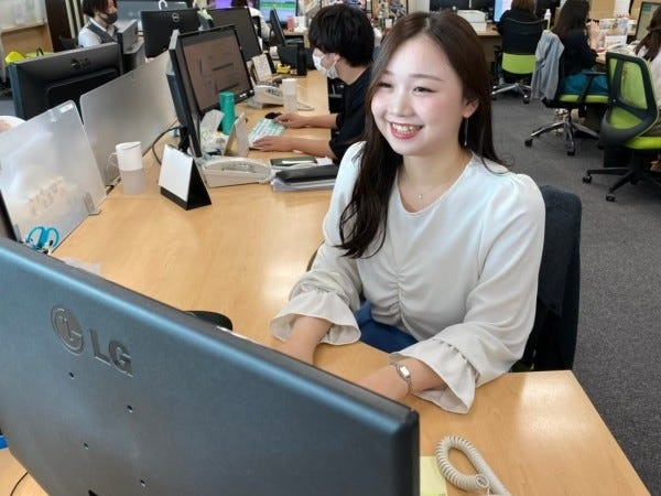 年齢、性別、社歴に関係なく評価を受けられるので、20代の女性も活躍中です！