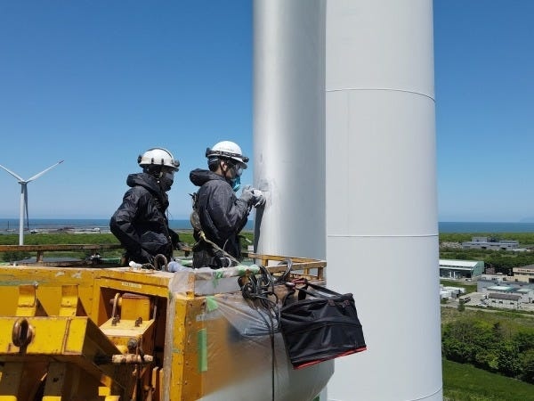 秋田県の風力発電設備の保全の風力発電設備のメンテナンススタッフ（未経験OK・経験者優遇）