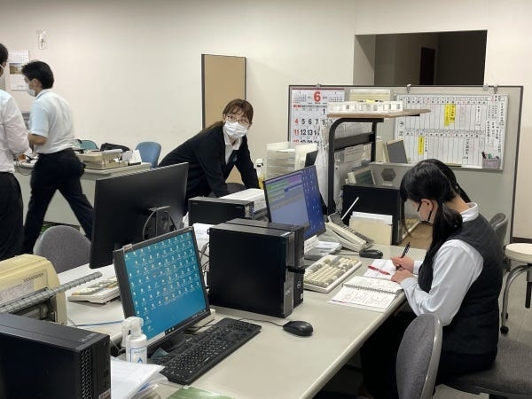 Excelは初歩的な関数・Wordの一般事務（家族手当あり・基本的なPCスキル）