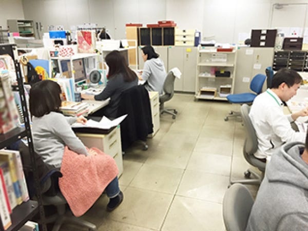 クライアントであるTOPPAN様のビル内にルームを設けています