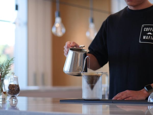 ハンドドリップコーヒー店のカフェスタッフ・食品衛生責任者・防火防災責任者（スキルは一切不問・以下の資格）