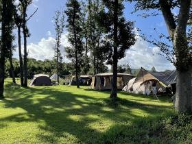 キャンプ場の様子