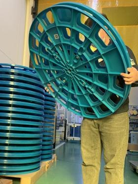 梱包作業の様子