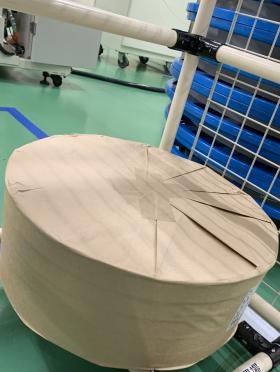 梱包作業の様子