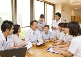 多職種によるチーム医療が我々の強みです。