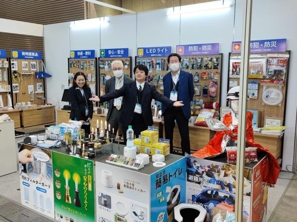 年二回参加している展示会（東京インターナショナルギフトショー）です。