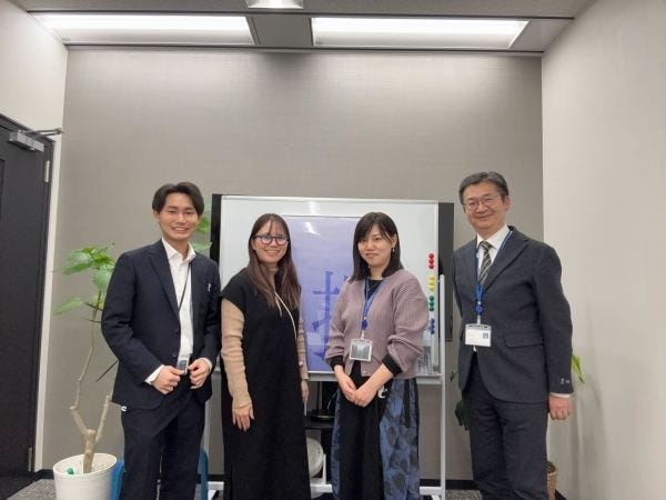 バックオフィスのメンバーです！全力でサポート致します！