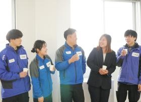 事業所の明るい雰囲気が伝われば嬉しいです！