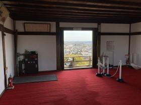 犬山城天守最上階