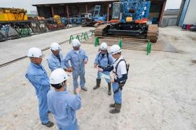 みんなで指差呼称「今日もご安全に！」