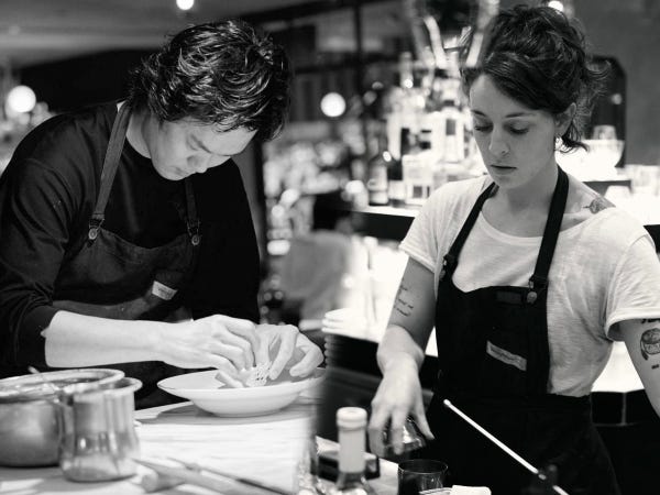 ゲストとの距離も近いオープンキッチン