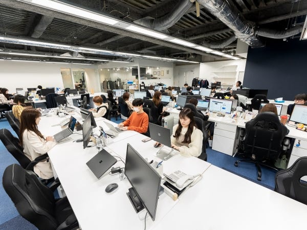 こちらがメインフロアになっています。