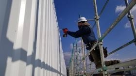 外壁工事施工写真