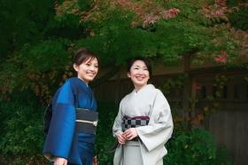 「日本をきものファンいっぱいに」きもの姿の方を増やしています