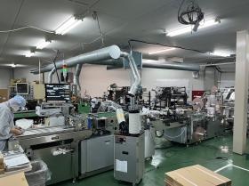 サイドシール袋の製造現場その２です。