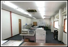 三島工場の事務室です。