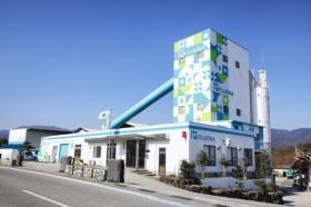 ２０２２年に生コンクリート製造プラントを改修。