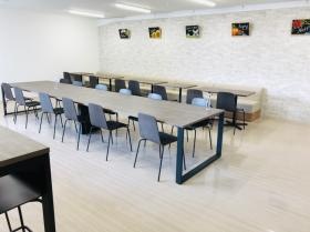 本社の食堂スペース