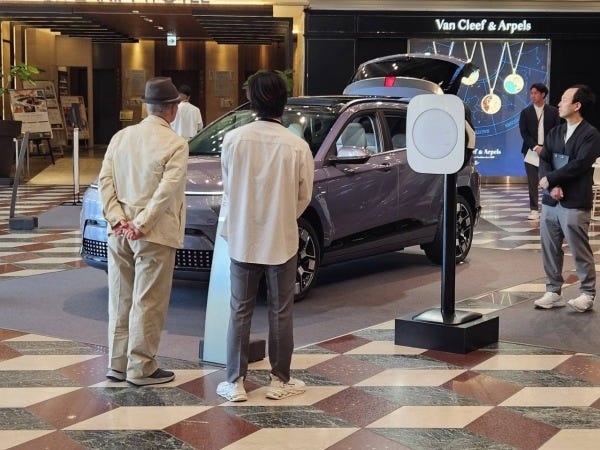 外資系電気自動車の車両説明員（未経験OK・必須条件スキル）