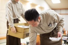 ご宴会ご準備風景