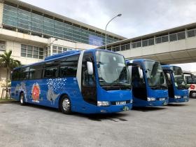 当社が運行する観光バス