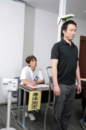 健診スタッフ 仕事風景