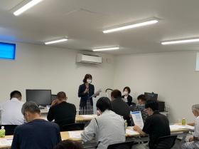 社労士さんに来ていただいて労務説明会を実施しました。