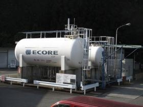 ガスタンク２基