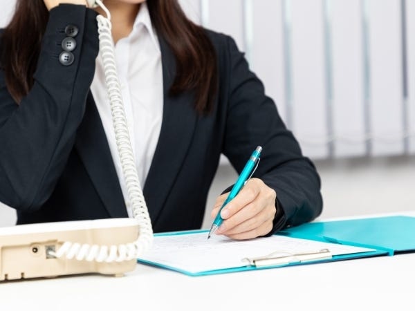 受付・リフォームショールーム受付事務