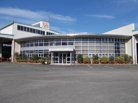 武雄工場。ＩＣが近く近隣県へのアクセス良好です。