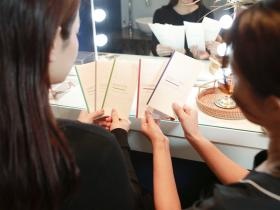 フェイシャルではクリスティーナ化粧品を使用