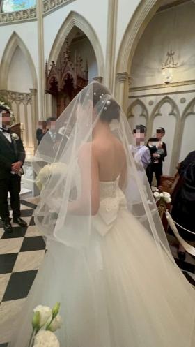 ブライダルのお客様を担当することもやり甲斐の一つ。