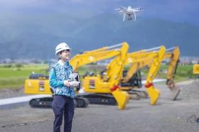 ＩＣＴ施工を活用して、生産性を向上