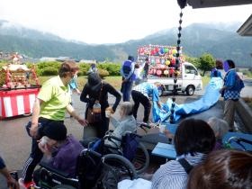 行事の様子（お祭り参加）