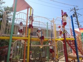 認定こども園広島光明学園 園庭