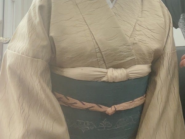 憧れの着物が自分で着れるようになります