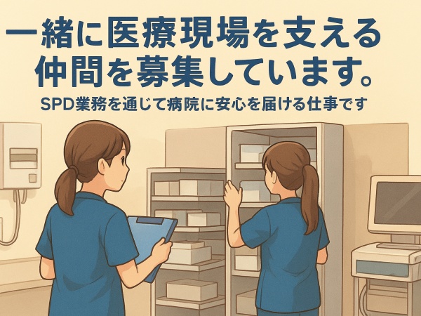 軽作業スタッフ・病院内での物品管理・配送