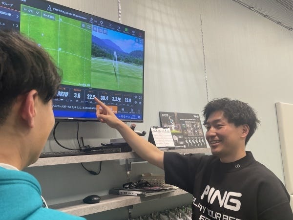 【カウンセリング】ゴルフに関するお悩みや理想のプレイスタイルをお伺いします。