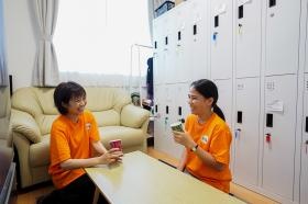 みんなで協力するチームケアを大切にしています。