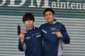 エスディ・メンテナンスで働く若手と仕事風景です