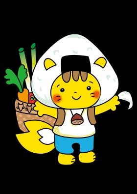 半田市社協食の支援マスコットキャラクター「はんだむすびん」