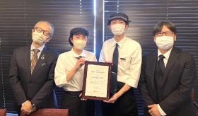 元町珈琲 プレス販売１位で表彰されました！