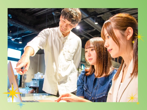 研修は対面なので質問しやすい！