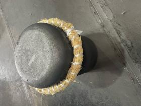 藁製の梱包材写真