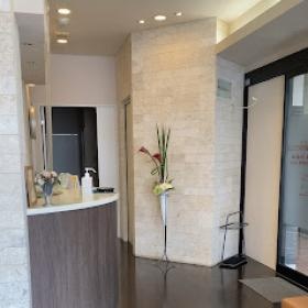 田中内科循環器内科クリニックエントランス・カウンター