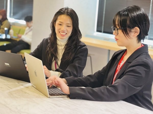 明るく活気のある雰囲気や風通しの良い社風が魅力