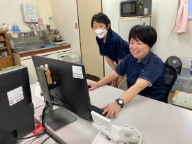 お客様の情報共有はもちろん、他愛もない話で盛り上がることも！