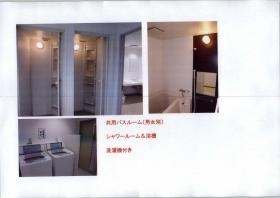 シャワールーム・浴室 無料全自動洗濯機