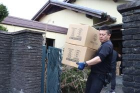 現場作業風景です。一軒丸ごとお片付けも致します。