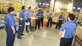 朝のミーティング